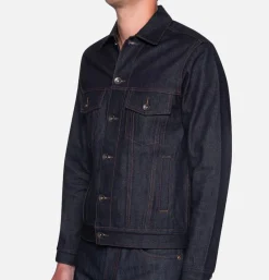 UNBRANDED BRAND Vestes<UB901 14.5oz Indigo Selvedge Jacket