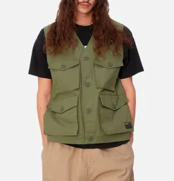 CARHARTT WIP Vestes<Unity Vest Dundee Olive