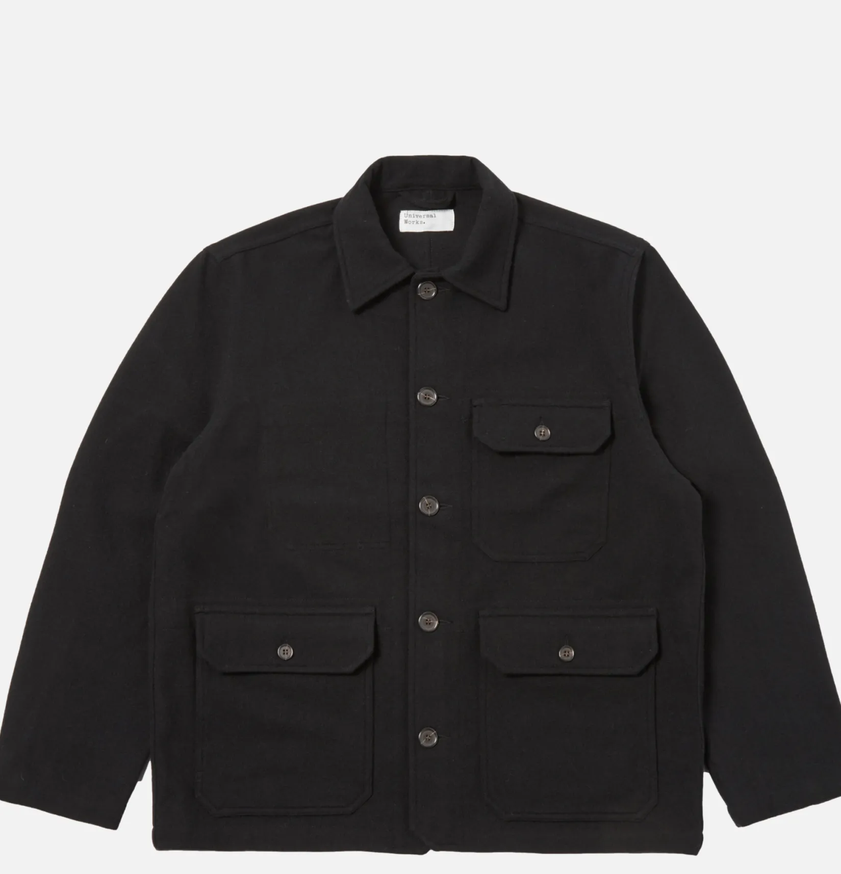 UNIVERSAL WORKS Vestes<Utility Jacket Wool Noir