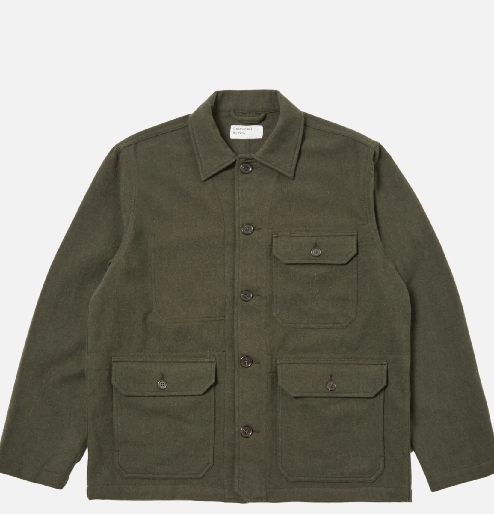 UNIVERSAL WORKS Vestes<Utility Jacket Wool Olive