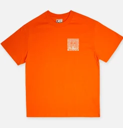DEUS T-shirts<Uv Tee Orange Ochre