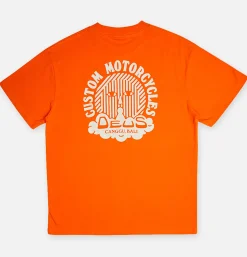 DEUS T-shirts<Uv Tee Orange Ochre