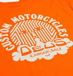DEUS T-shirts<Uv Tee Orange Ochre