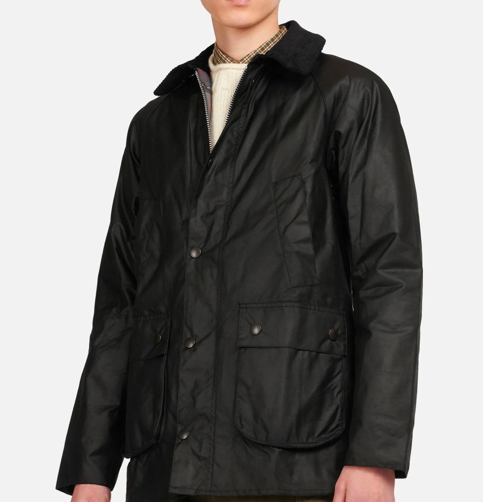 BARBOUR Blousons & Manteaux<Veste Bedale SL Wax Black