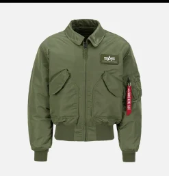 ALPHA INDUSTRIES Vestes|Blousons & Manteaux<Veste Cwu 45 Jacket Sage Green