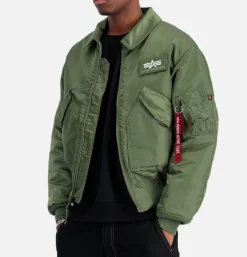 ALPHA INDUSTRIES Vestes|Blousons & Manteaux<Veste Cwu 45 Jacket Sage Green