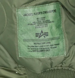ALPHA INDUSTRIES Vestes|Blousons & Manteaux<Veste Cwu 45 Jacket Sage Green