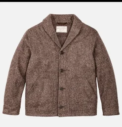 FILSON Vestes|Blousons & Manteaux<Veste Decatur Island en laine Marron