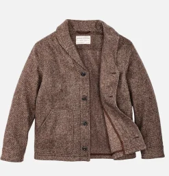 FILSON Vestes|Blousons & Manteaux<Veste Decatur Island en laine Marron