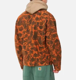 CARHARTT WIP Vestes<Veste Detroit Camo Duck Tumeric