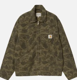CARHARTT WIP Vestes<Veste Detroit Camo Office Green