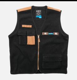 KAVU Vestes<Veste Fleece All Nighter Black