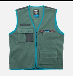 KAVU Vestes<Veste Fleece All Nighter Dark Forest
