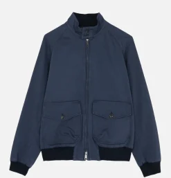 BARACUTA Vestes<Veste G9 Gabardine Navy