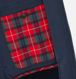 BARACUTA Vestes<Veste G9 Gabardine Navy