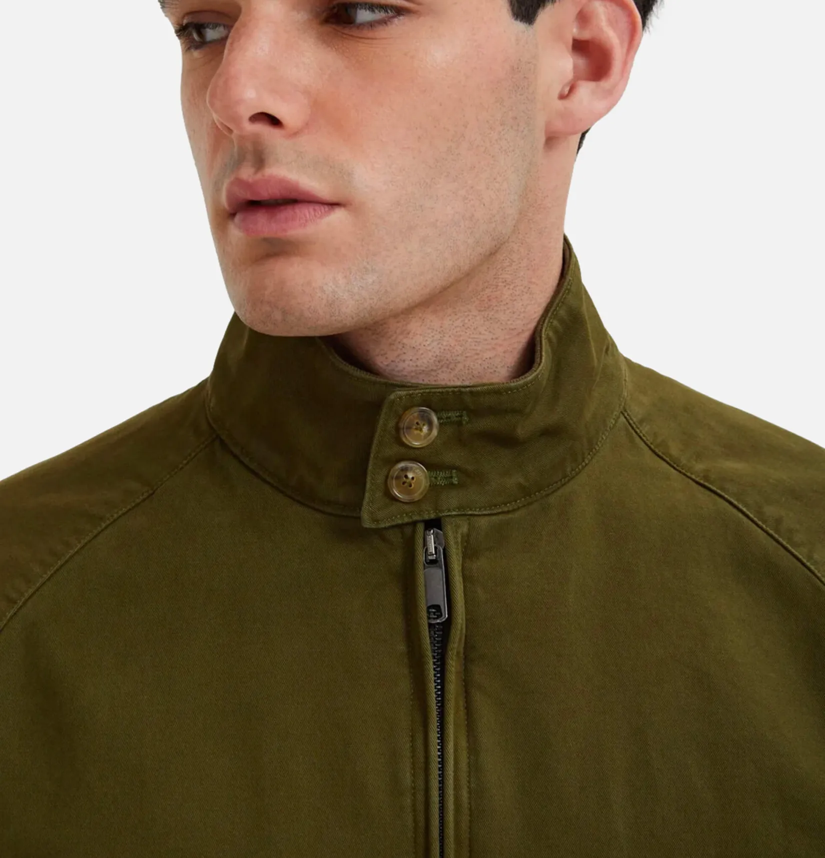 BARACUTA Vestes<Veste G9 Gabardine Olive