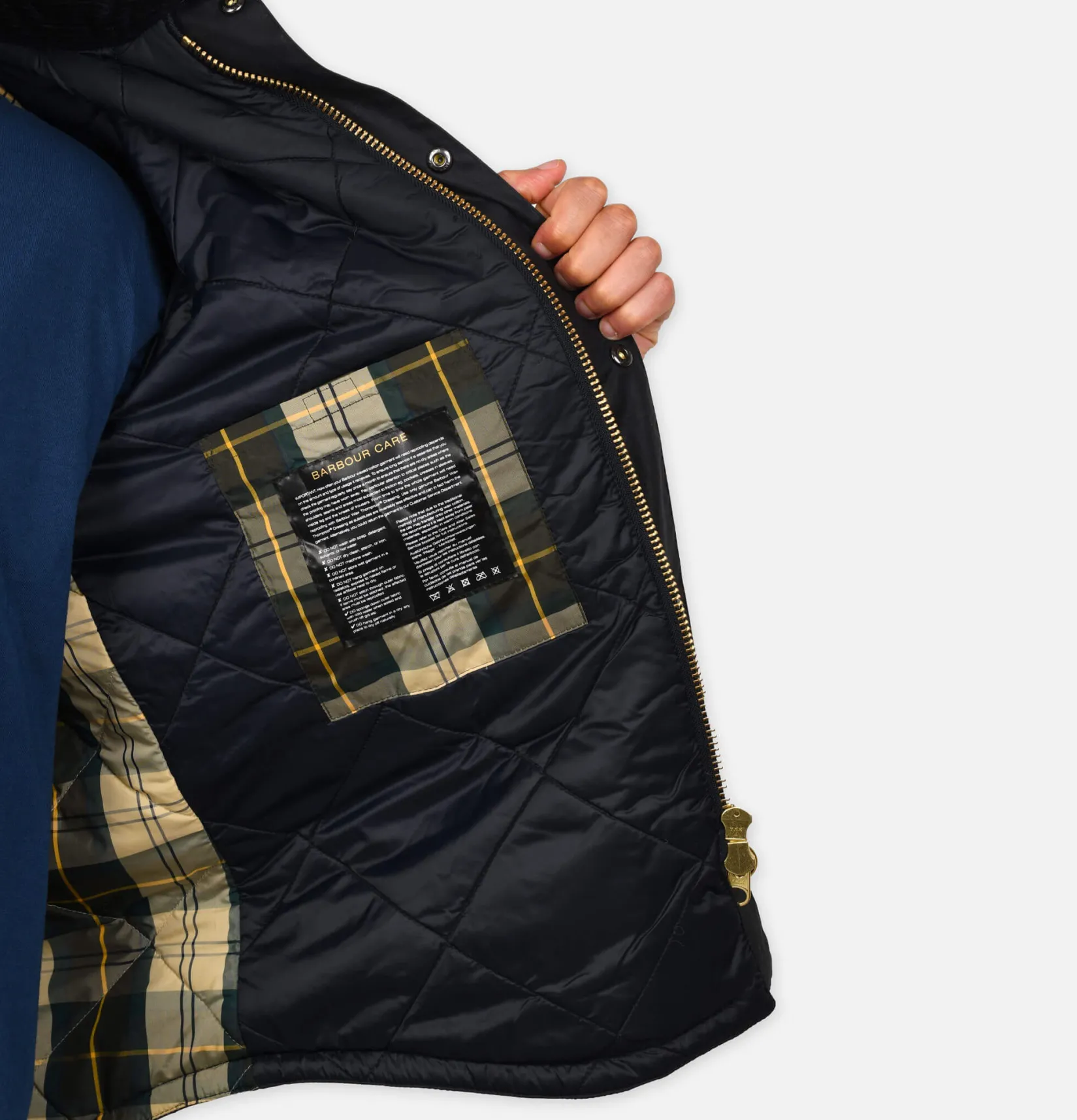 BARBOUR Blousons & Manteaux<Veste Reelin Wax Navy