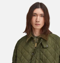 BARBOUR Vestes<Veste Transport Quilted Olive