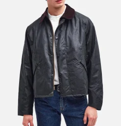 BARBOUR Blousons & Manteaux<Veste Transport Wax Sage