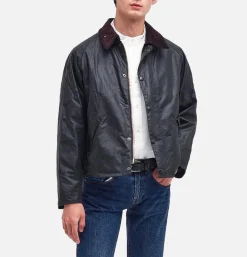 BARBOUR Blousons & Manteaux<Veste Transport Wax Sage