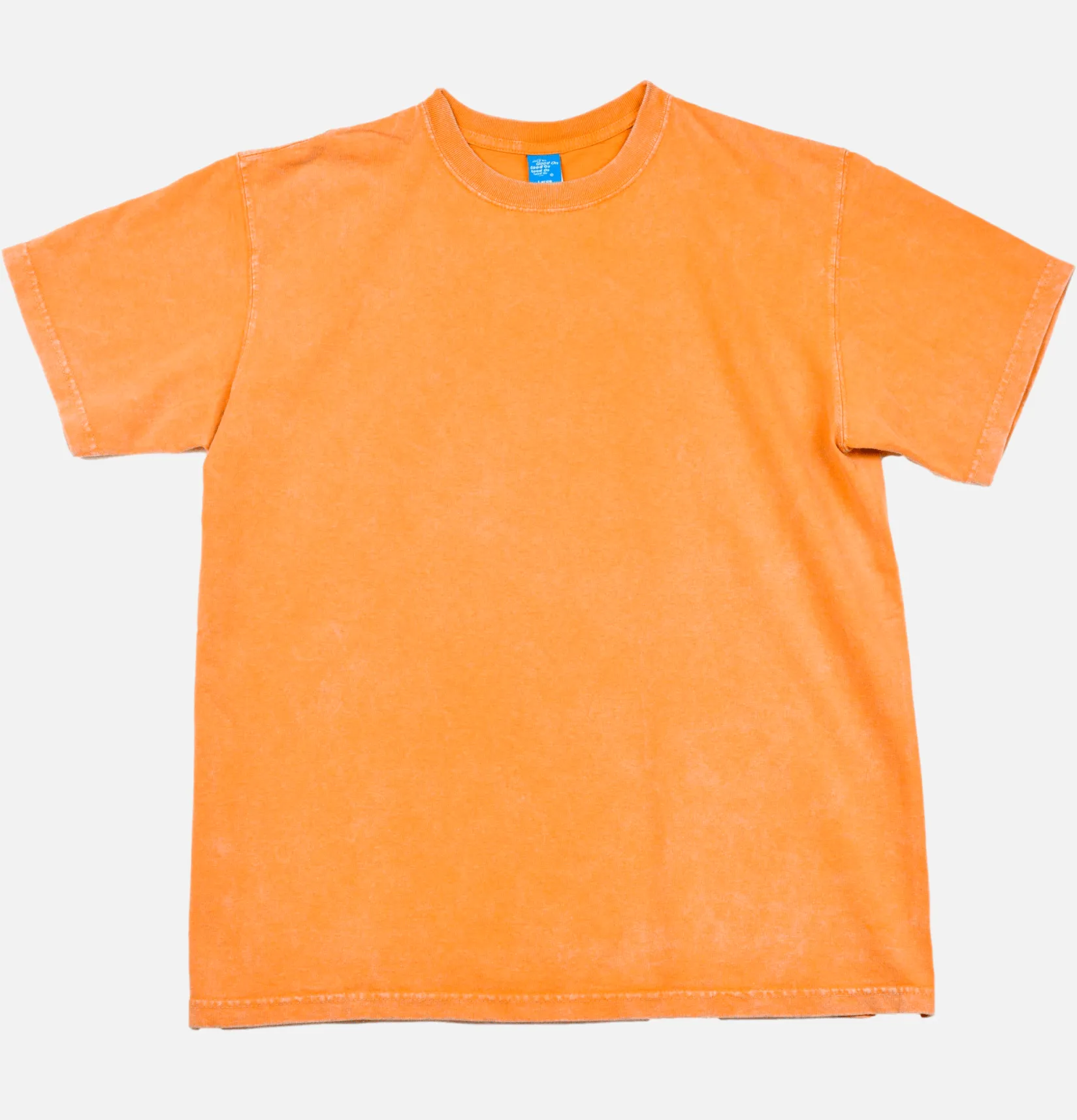 GOOD ON T-shirts<Vintage Dye Crew Tee Mustard