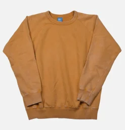 GOOD ON T-shirts<Vintage Dye Sweatshirt Moutarde