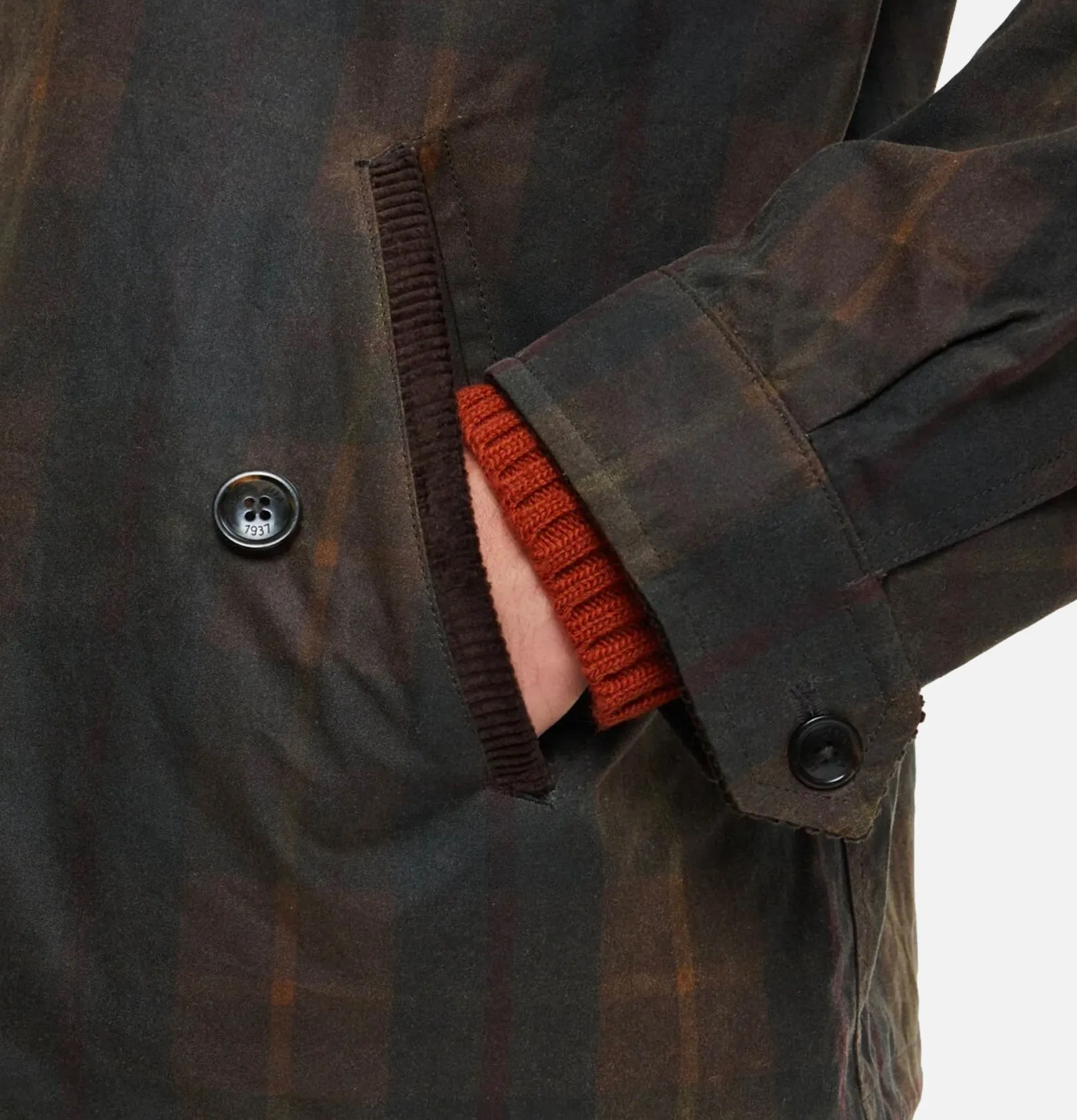 BARACUTA Vestes<Wax Pattern G4 Brown Check
