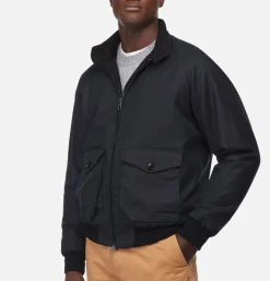BARACUTA Vestes<Waxed G9 Af Pocket Dark Navy