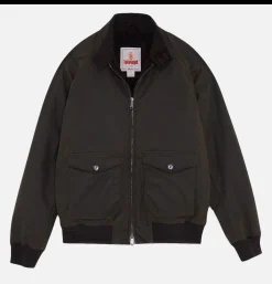 BARBOUR Vestes<Waxed G9 Af Pocket Deep Moss
