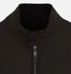 BARBOUR Vestes<Waxed G9 Af Pocket Deep Moss