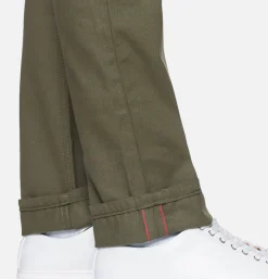 NAKED & FAMOUS Jeans<Weird Guy Army Green Duck Sel