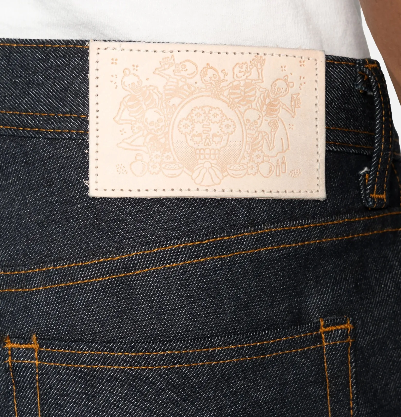 NAKED & FAMOUS Jeans<Weird Guy Dia De Los Muertos