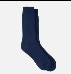 Homme BARBOUR Chaussettes<Wellington Calf Socks Navy