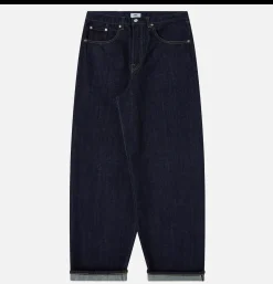 EDWIN Jeans<Wide Pant Kurabo Blue Rinsed
