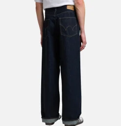 EDWIN Jeans<Wide Pant Kurabo Blue Rinsed