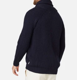 PEREGRINE Pulls & Cardigans<Wilkinson Cardigan Wool Navy