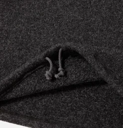 JACKMAN Sweats & Polaires<Wool Himo Polo Heather Black