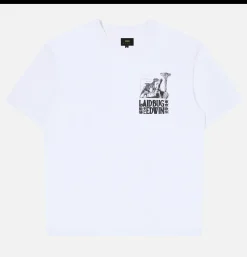 EDWIN T-shirts<Yusuke Isao Tee Blanc