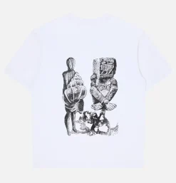 EDWIN T-shirts<Yusuke Isao Tee Blanc