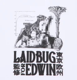 EDWIN T-shirts<Yusuke Isao Tee Blanc