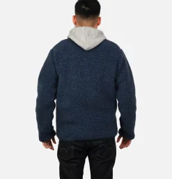 COLDBREAKER Sweats & Polaires<Zip Up Vee Cardigan Darkblue