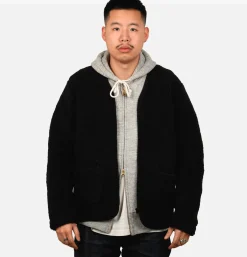 COLDBREAKER Sweats & Polaires<Zip Up Vee Cardigan Mole