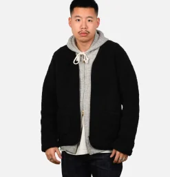 COLDBREAKER Sweats & Polaires<Zip Up Vee Cardigan Mole