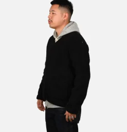 COLDBREAKER Sweats & Polaires<Zip Up Vee Cardigan Mole