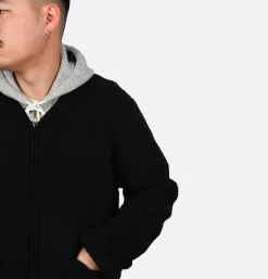 COLDBREAKER Sweats & Polaires<Zip Up Vee Cardigan Mole